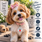 Double Sided Small Breed Emotional Support Animal (ESA) Tag. - K9King