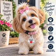 Double Sided Small Breed Emotional Support Animal (ESA) Tag. - K9King