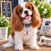 Double Sided Small Breed Emotional Support Animal (ESA) Tag. - K9King