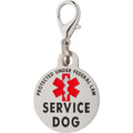 K9King Double Sided Service Dog Tag SMALL Breed Federal Protection - K9King