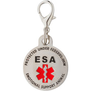Double Sided Small Breed Emotional Support Animal (ESA) Tag. - K9King