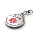 Double Sided Small Breed Emotional Support Animal (ESA) Tag. - K9King