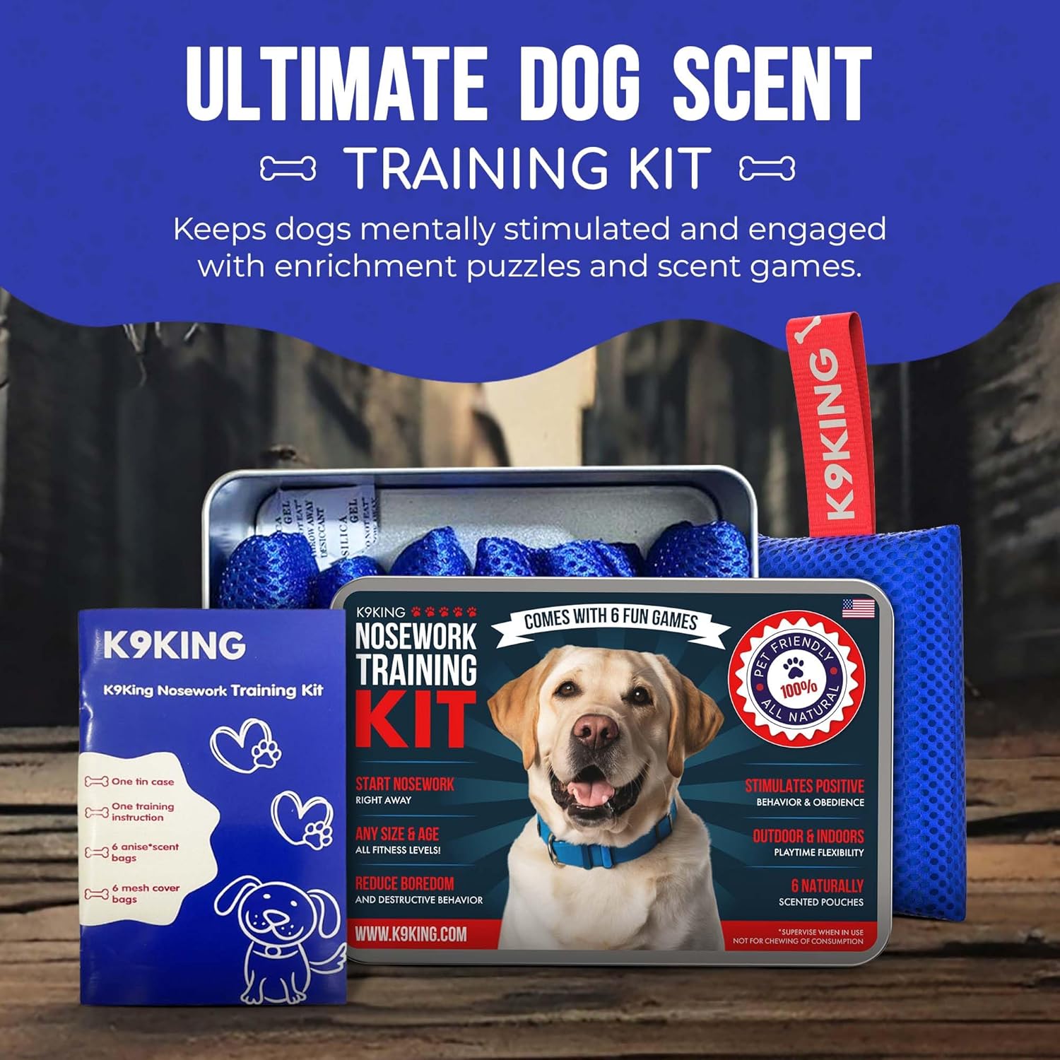 K9 Nosework Scent Training Kit